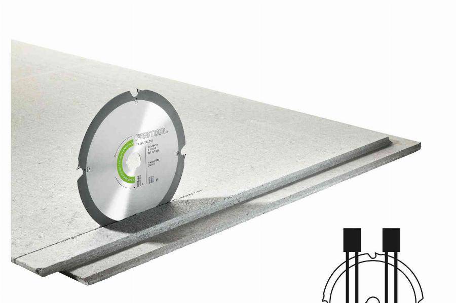 Lame de scie diamant pour matériaux abrasifs FESTOOL DIA 160x1,8x20 F4 - 205558