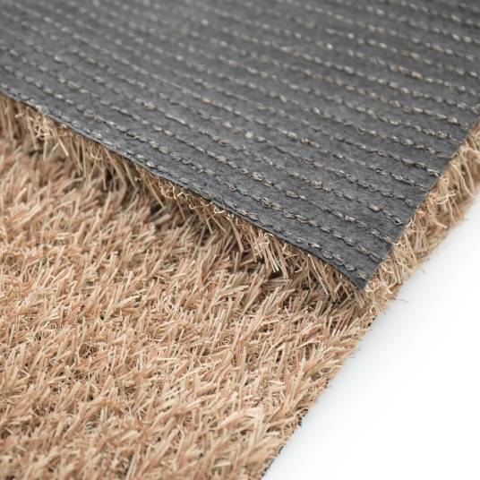 Decoweb - Gazon artificiel Arty Couleur Beige, 20 mm, 2m x 7m - Decoweb - Imagen 5