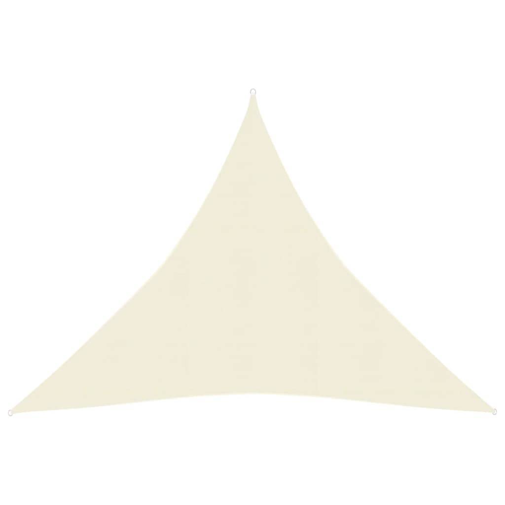 Helloshop26 - Voile toile d'ombrage parasol 160 g/m² 4,5 x 4,5 x 4,5 m PEHD crème - Imagen 1