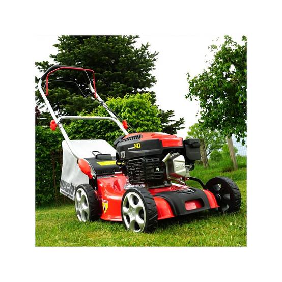 Hecht 541 SW Tondeuse à gazon essence 4temps largeur de coupe 40cm bac de 40L - Image 3