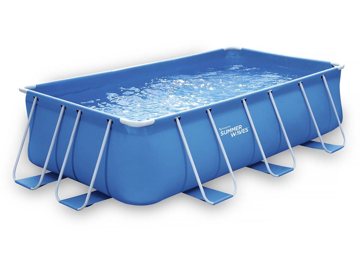 Habitat Et Jardin - Piscine Tubulaire Rectangulaire - Ludo 2 - 4 X 2 X 1.22 M - Filtration 2.3 M3/h -habitat Et Jardin - Imagen 1