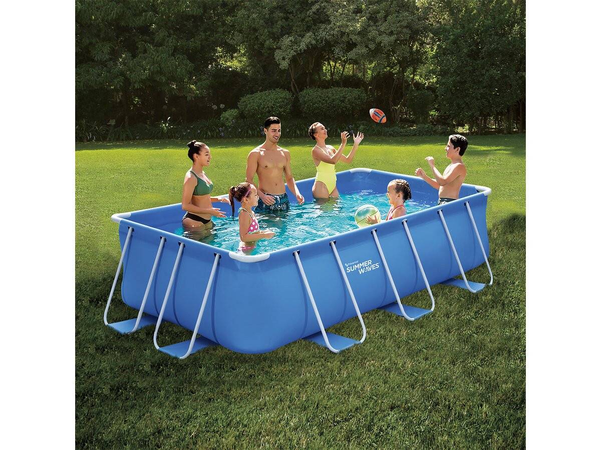 Habitat Et Jardin - Piscine Tubulaire Rectangulaire - Ludo 2 - 4 X 2 X 1.22 M - Filtration 2.3 M3/h -habitat Et Jardin - Imagen 2