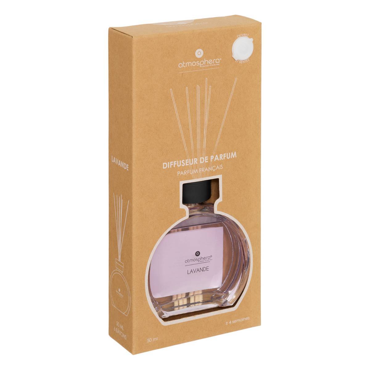 Atmosphera - Diffuseur de parfum "Haly" lavande 50ml - Atmosphera Créateur d'intérieur - Imagen 2