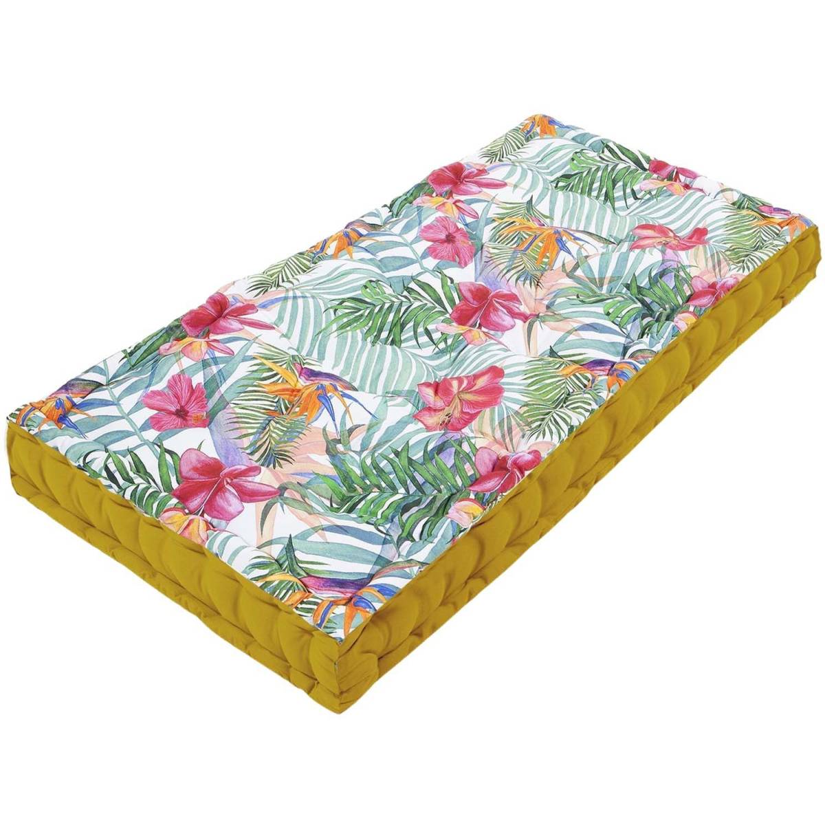 Jardindeco - Coussin de palette en coton imprimé 120 x 60 cm Seville - Imagen 1