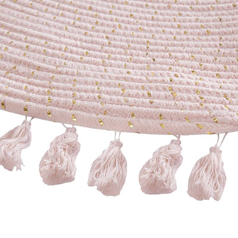 Atmosphera - Tapis rose D90 à franges Atmosphera - Imagen 2