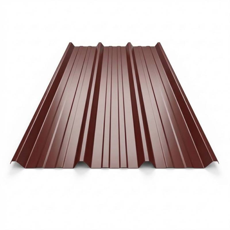 Bac acier laqué 1045 50/100 - Coloris - Rouge 8012, Largeur - 105 cm, Longueur - 250 cm - Image 1