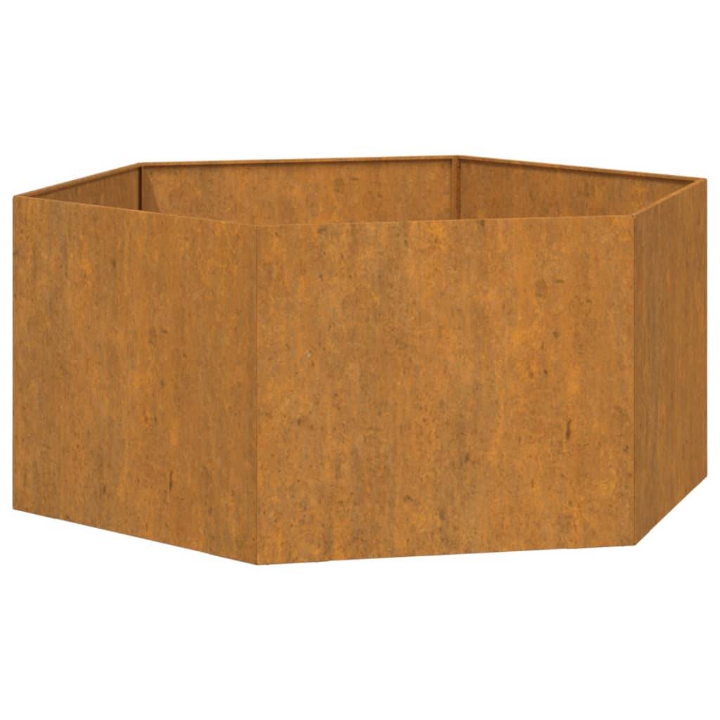 ComfortXL - Grand carré potager en Acier Corten pour Jardin 90x90x45 cm – ComfortXL Outdoor Living - Image 2