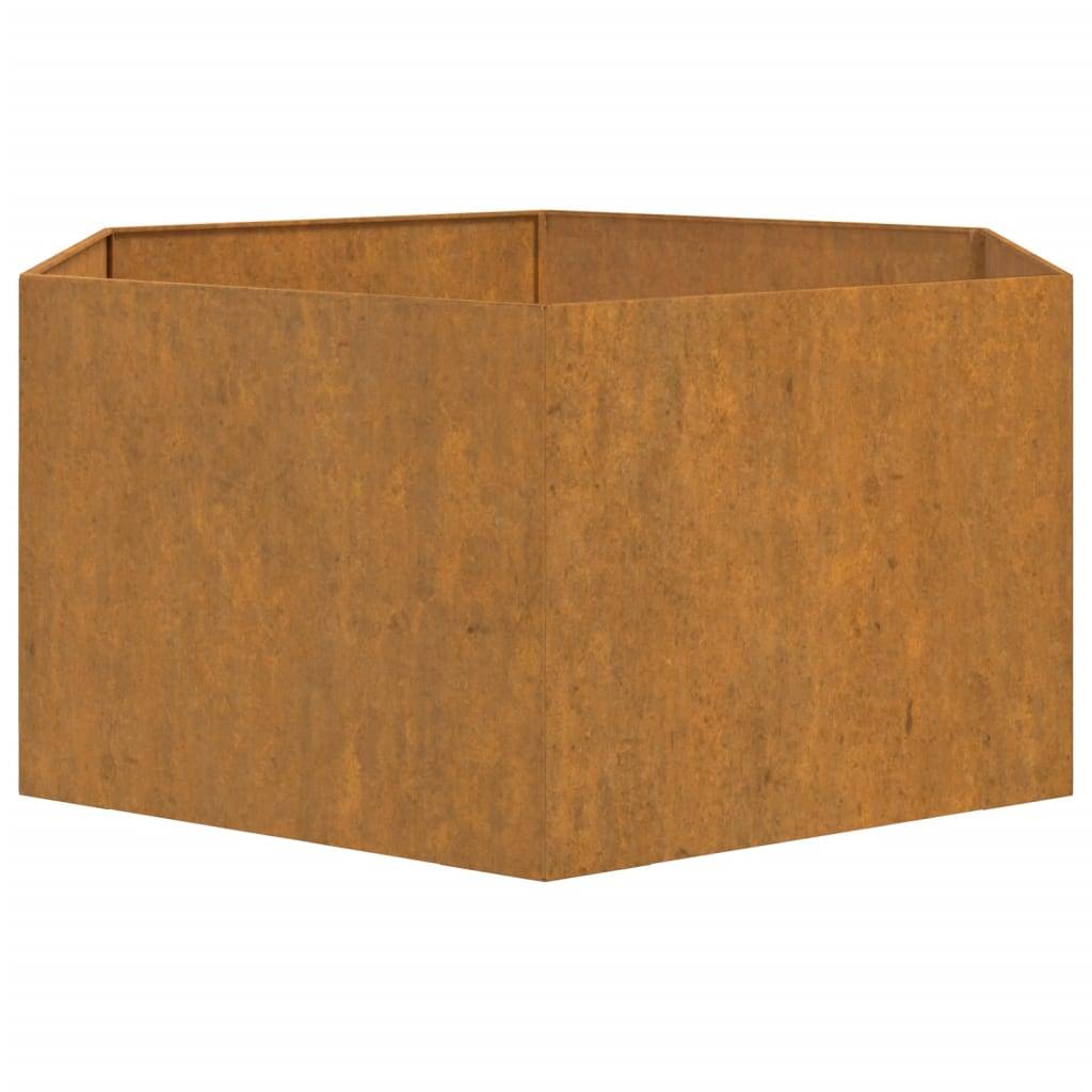 ComfortXL - Grand carré potager en Acier Corten pour Jardin 90x90x45 cm – ComfortXL Outdoor Living - Image 6