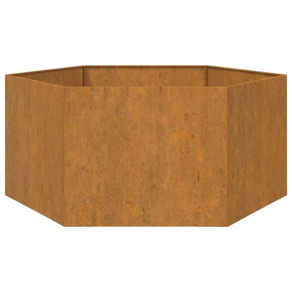 ComfortXL - Grand carré potager en Acier Corten pour Jardin 90x90x45 cm – ComfortXL Outdoor Living - Image 5