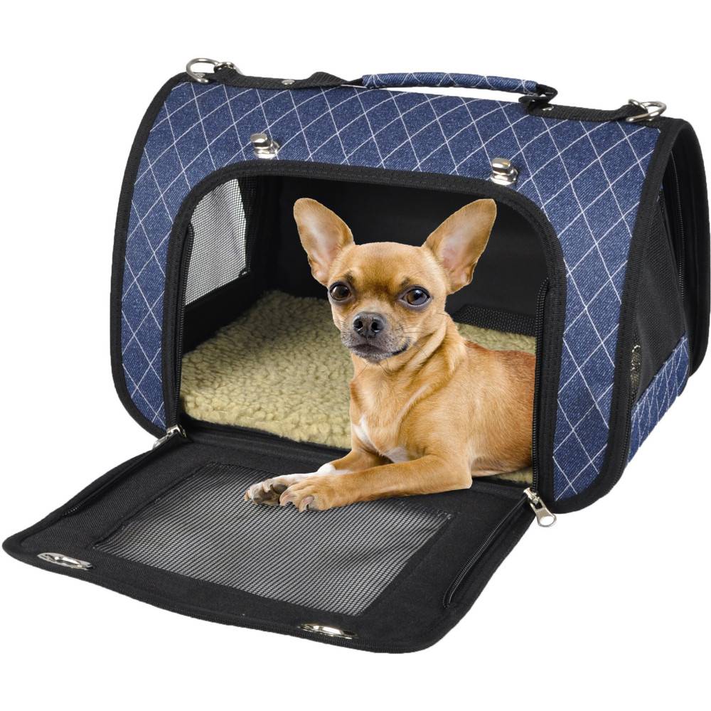 Sac de transport Audrey, 36 x 21 x 23 cm, pour petit chat ou chien. max 5 kg - Imagen 2