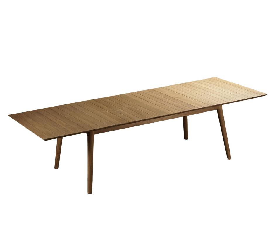 Ensemble table et chaises de jardin 6 places teck TRIPOLINADO - Image 6