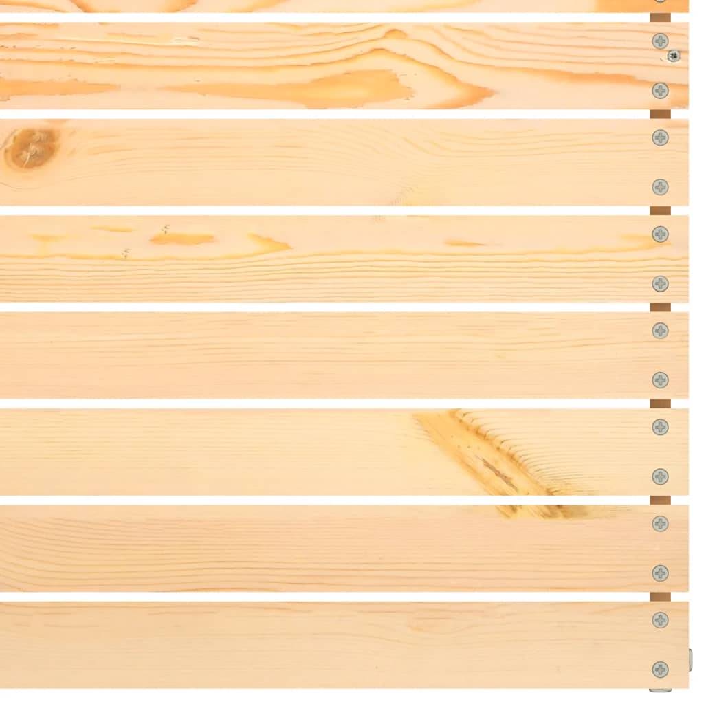 Helloshop26 - Salon de jardin meuble d'extérieur ensemble de mobilier 3 pièces bois de pin massif - Imagen 9