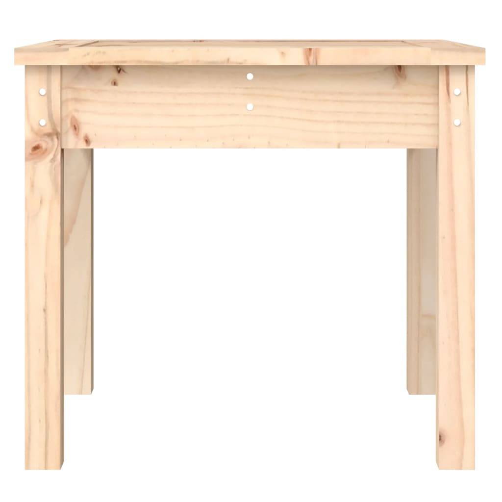 Helloshop26 - Banc de jardin meuble de patio d'extérieur terrasse 50 x 44 x 45 cm bois massif de pin - Imagen 2