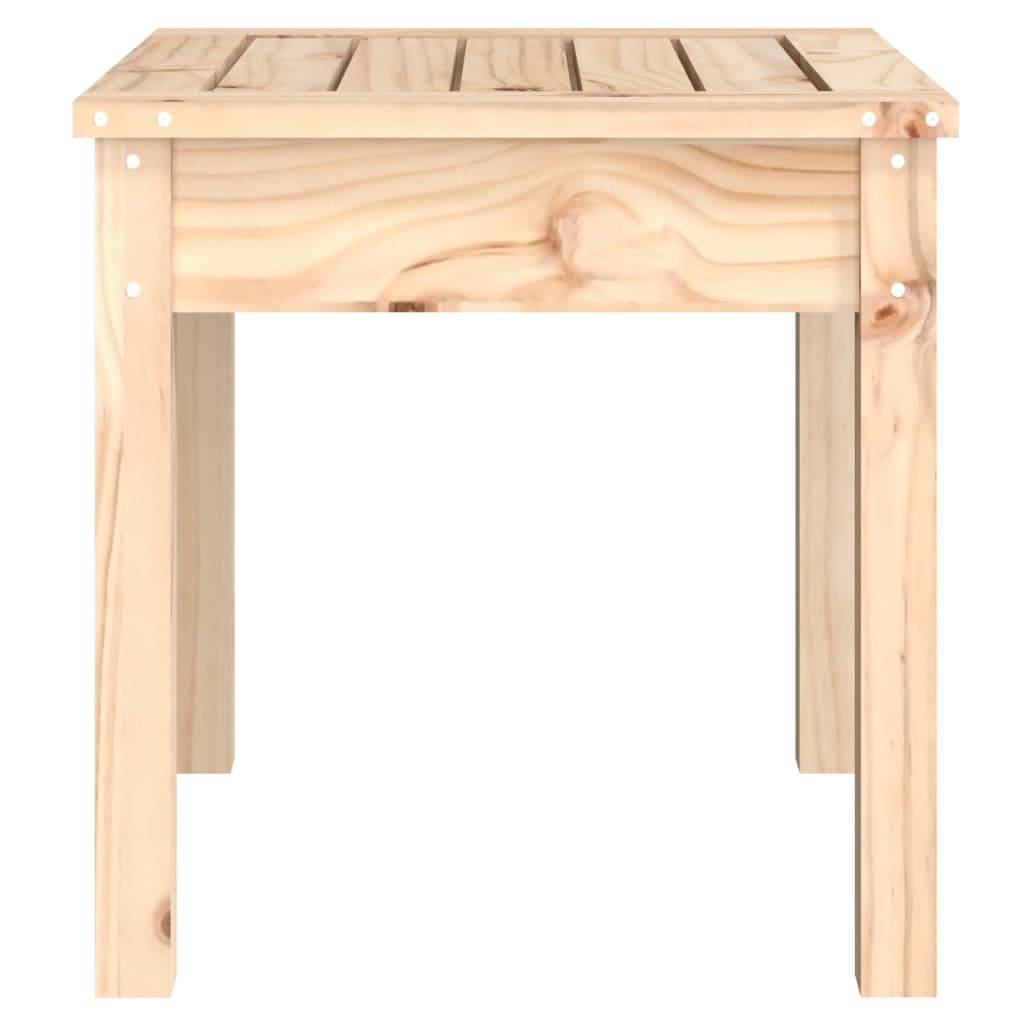 Helloshop26 - Banc de jardin meuble de patio d'extérieur terrasse 50 x 44 x 45 cm bois massif de pin - Imagen 3