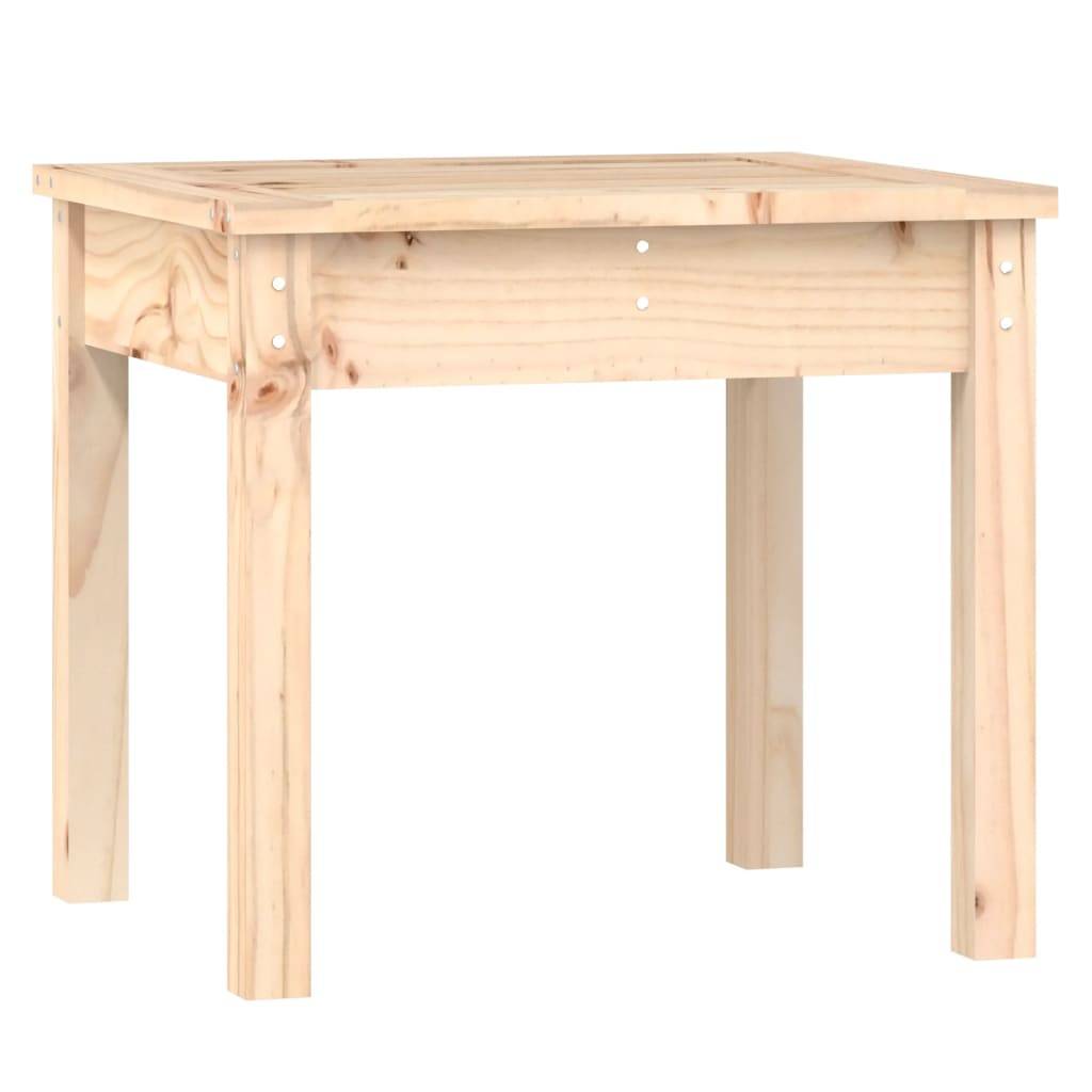 Helloshop26 - Banc de jardin meuble de patio d'extérieur terrasse 50 x 44 x 45 cm bois massif de pin - Imagen 1
