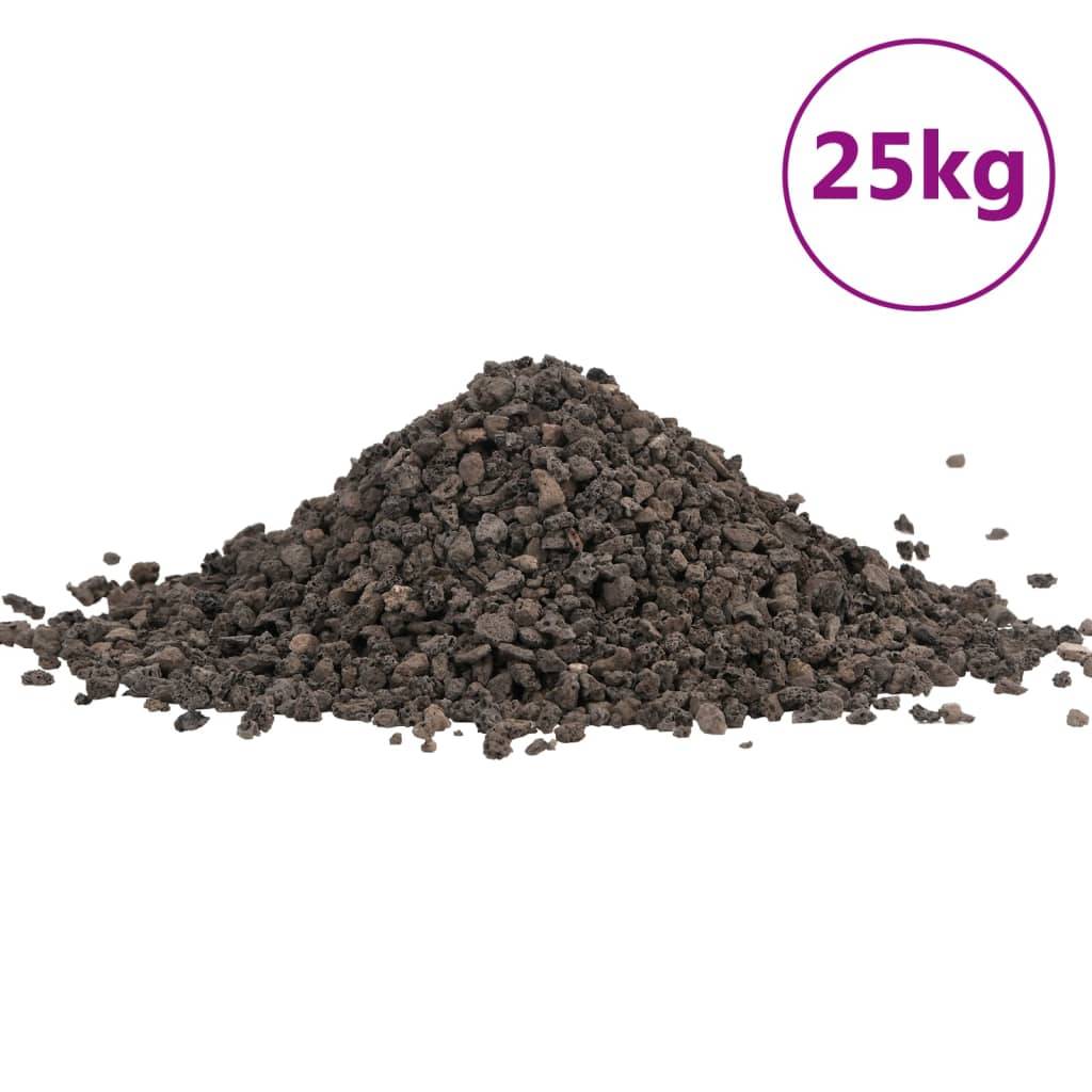 Vidaxl - Gravier de basalte 25 kg noir 5-8 mm vidaXL 3217163 - Image 2