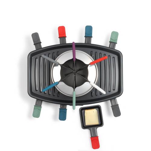 Livoo - Appareil à raclette et fondue pour 8 personnes 1100W - Imagen 4
