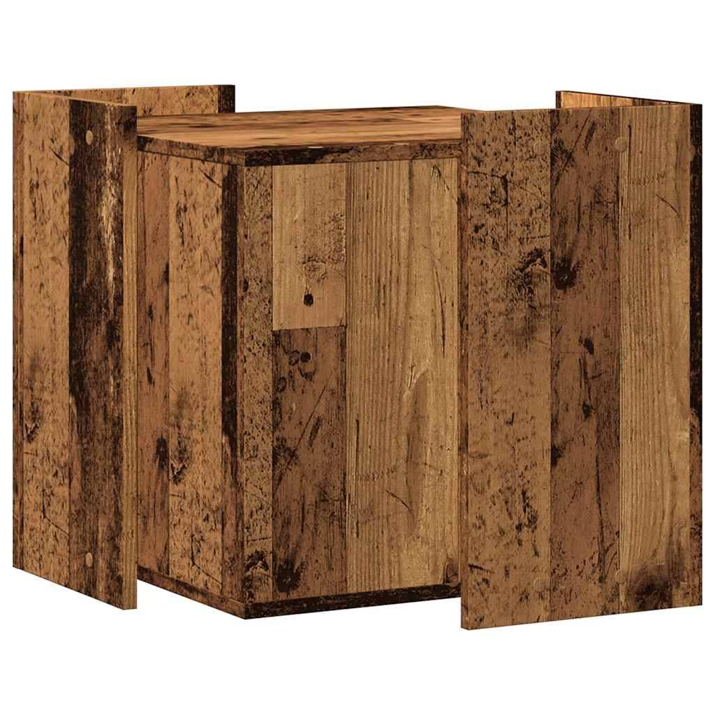 Chatiere bois marron  53 x 53 x 51 cm  - Prolenta premium p344.2 - Image 5