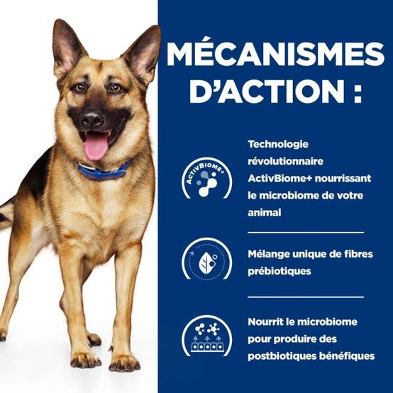 CROQUETTES CHIEN ADULT PRESCRIPTION DIETS GASTROINTESTINAL BIOME - HILL'S 1,5 kg - Image 5