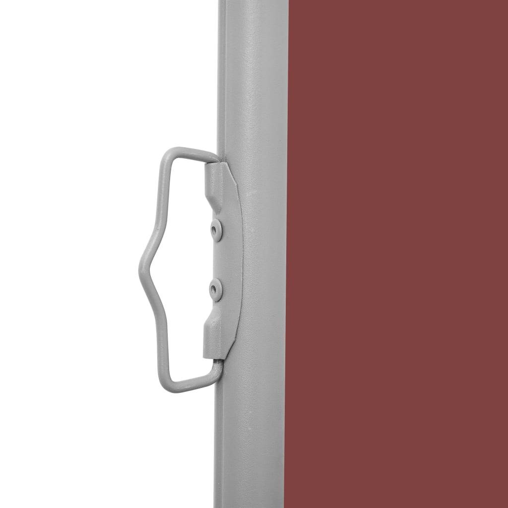 Helloshop26 - Auvent paravent store brise-vue latéral rétractable de patio jardin terrasse balcon protection visuelle écran 100 x 300 cm marron - Imagen 3