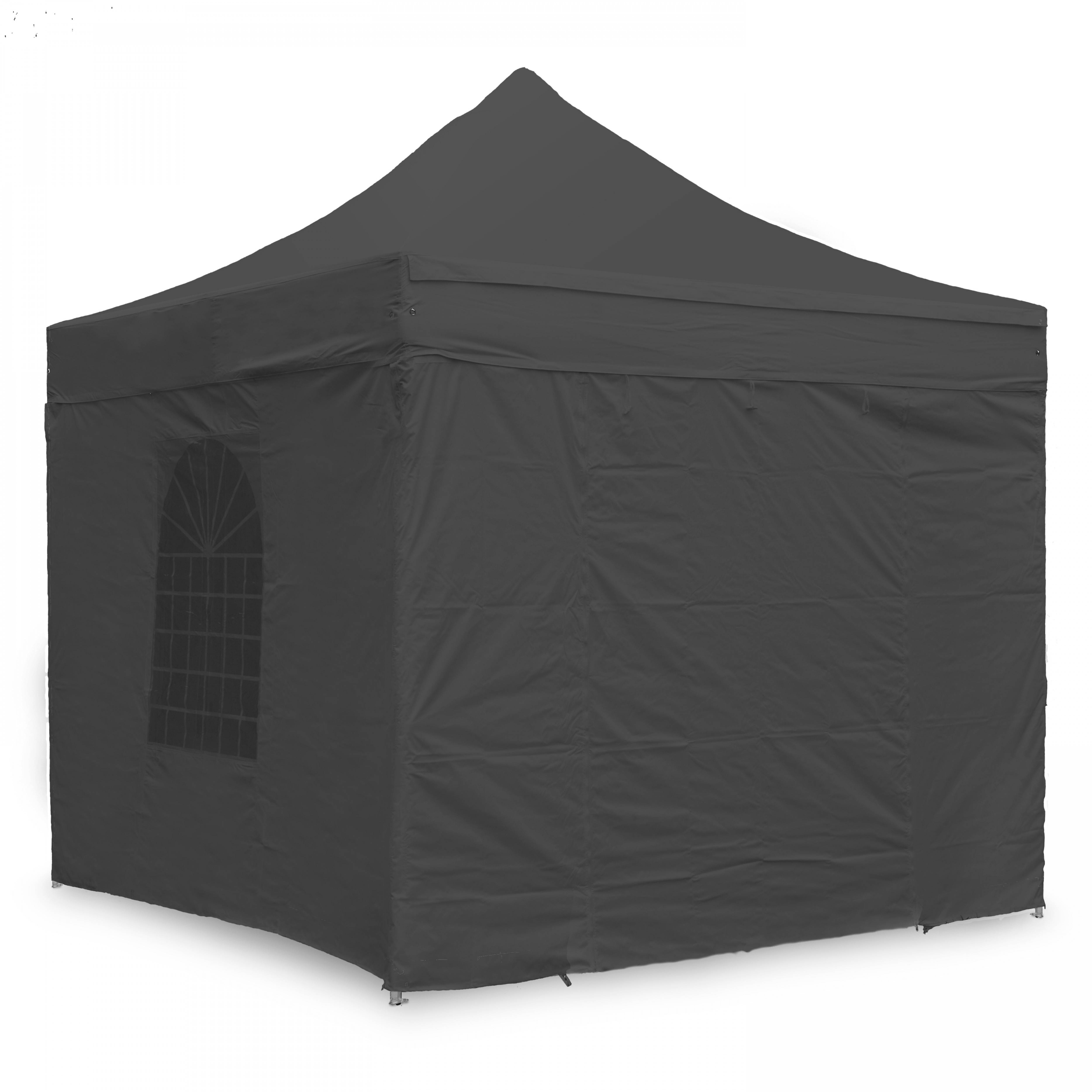 Oviala - Mur fenêtre 4 m gris pour tente pliante - Oviala - Imagen 2