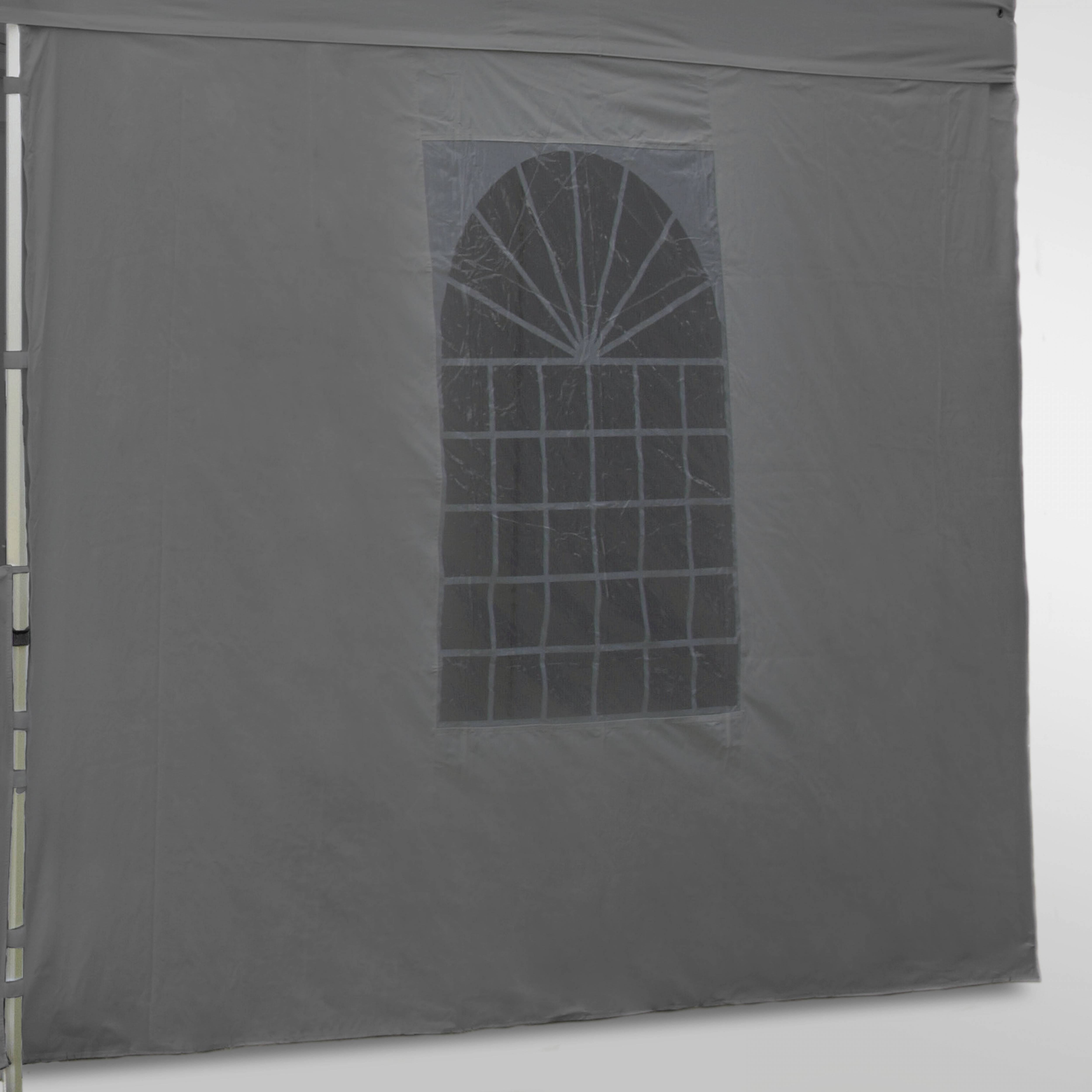 Oviala - Mur fenêtre 4 m gris pour tente pliante  - Oviala - Imagen 3