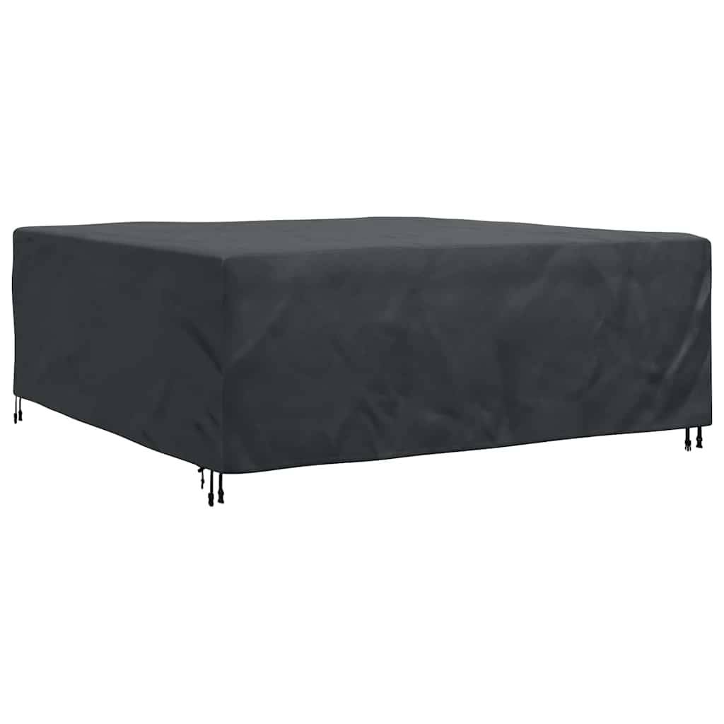 ComfortXL - Bâche de protection carrée Tissu Oxford 420D Anti-UV pour Grand Salon de Jardin Noir 200x200x90 cm – ComfortXL Outdoor Living - Image 3