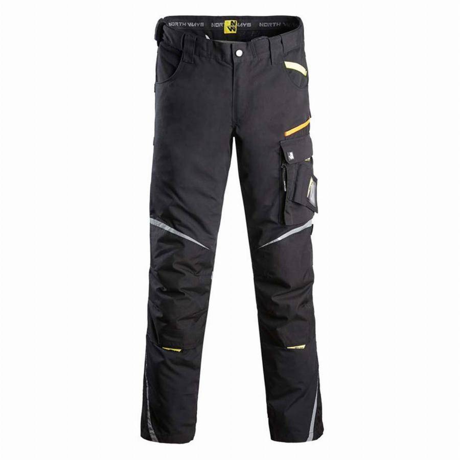 Nineworths - Pantalon - NORTH WAYS - Nieuport noir T.46 1390 46 - Imagen 2