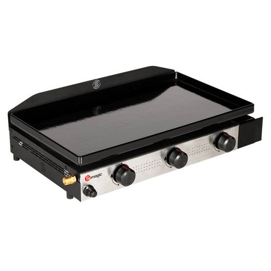 Somagic - Plancha au gaz SOLIA 300 3 brûleurs 6,45kW - SOMAGIC - Image 3
