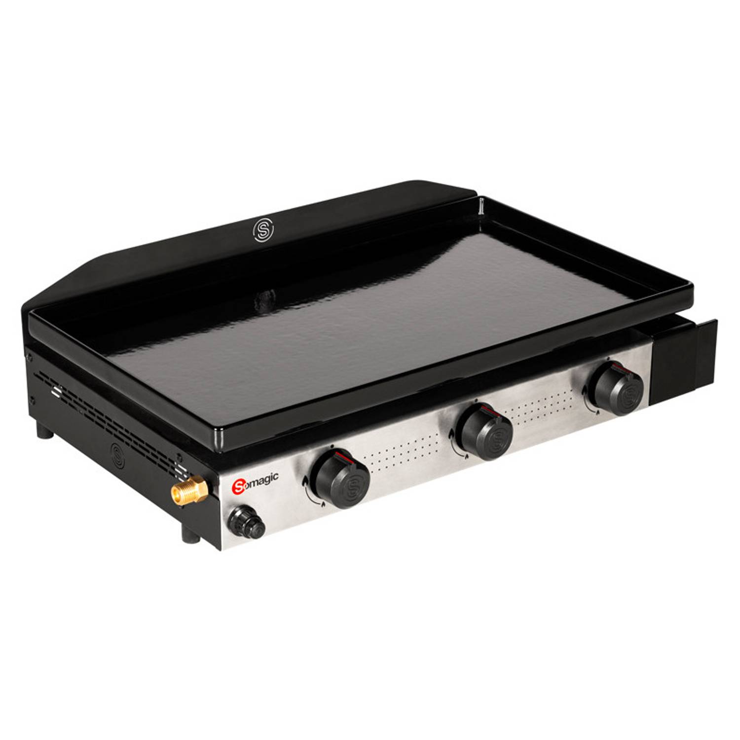 Somagic - Plancha au gaz SOLIA 300 3 brûleurs 6,45kW - SOMAGIC - Image 3