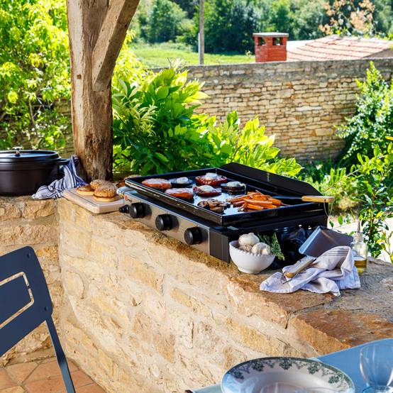 Somagic - Plancha au gaz SOLIA 300 3 brûleurs 6,45kW - SOMAGIC - Image 6