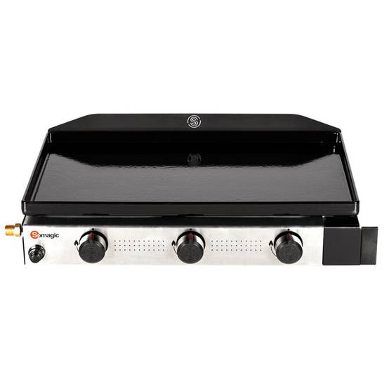 Somagic - Plancha au gaz SOLIA 300 3 brûleurs 6,45kW - SOMAGIC - Image 2