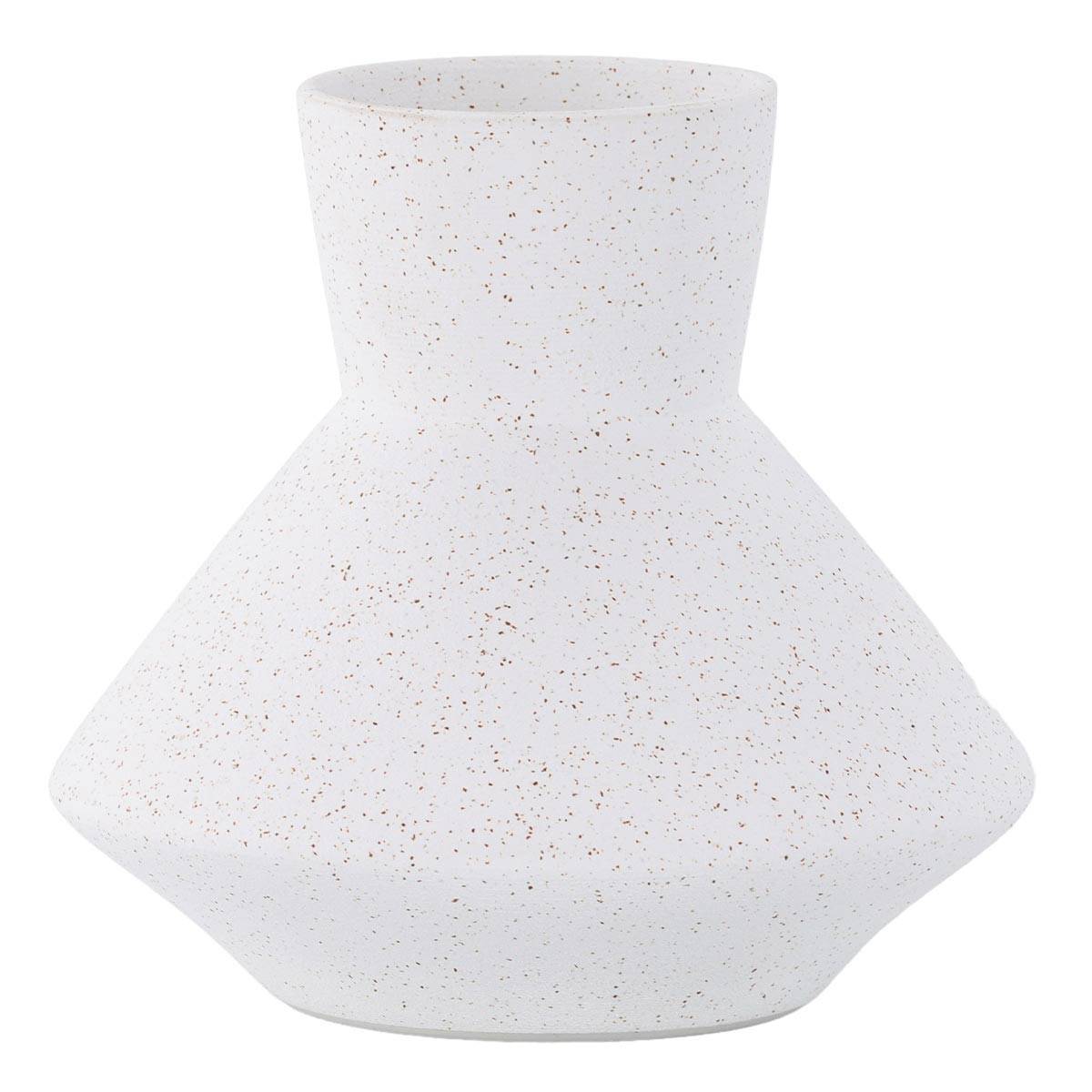 Vase Design "Rellis" 22cm Blanc