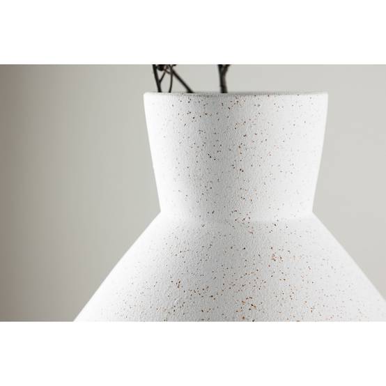 Vase Design "Rellis" 22cm Blanc - Image 3