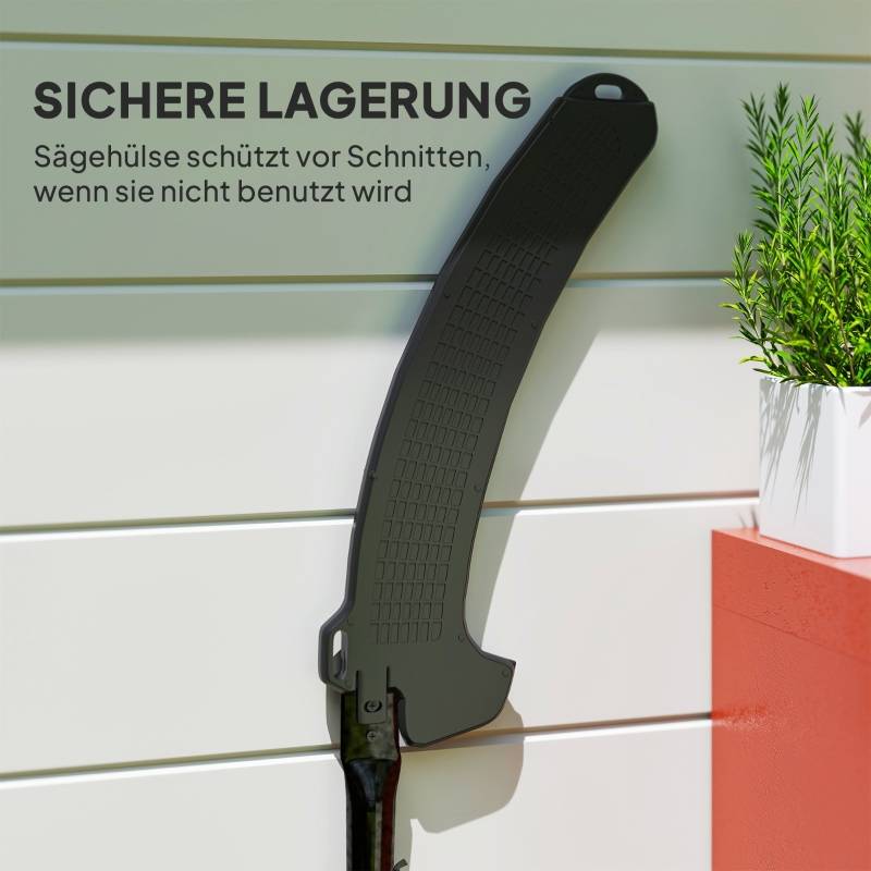 Échenilloir télescopique 2,6m en aluminium pour élagage des arbres en hauteur – ComfortXL Outdoor Living - Image 6