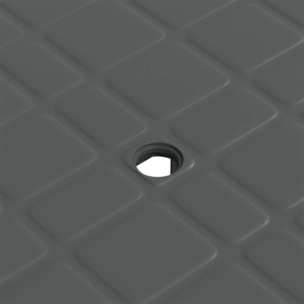 ComfortXL - Table de Jardin Anthracite 80x75 cm avec Trou Central pour Parasol, Résistante aux UV – ComfortXL Outdoor Living - Image 9