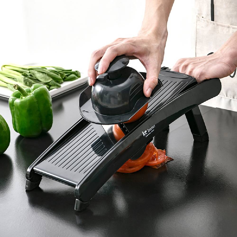 Fackelmann 45293 Mandoline Professionnelle Inox - Mini Mandoline De Cuisine Pour Légumes Et Crudités - 17,5 X 10,5 X 1,8 Cm