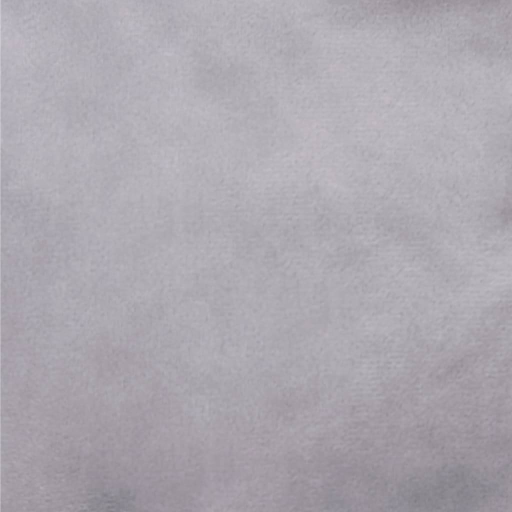 Vidaxl - Lit pour chiens Noir et gris 69x59x19 cm Peluche et similicuir vidaXL 171253 - Imagen 8