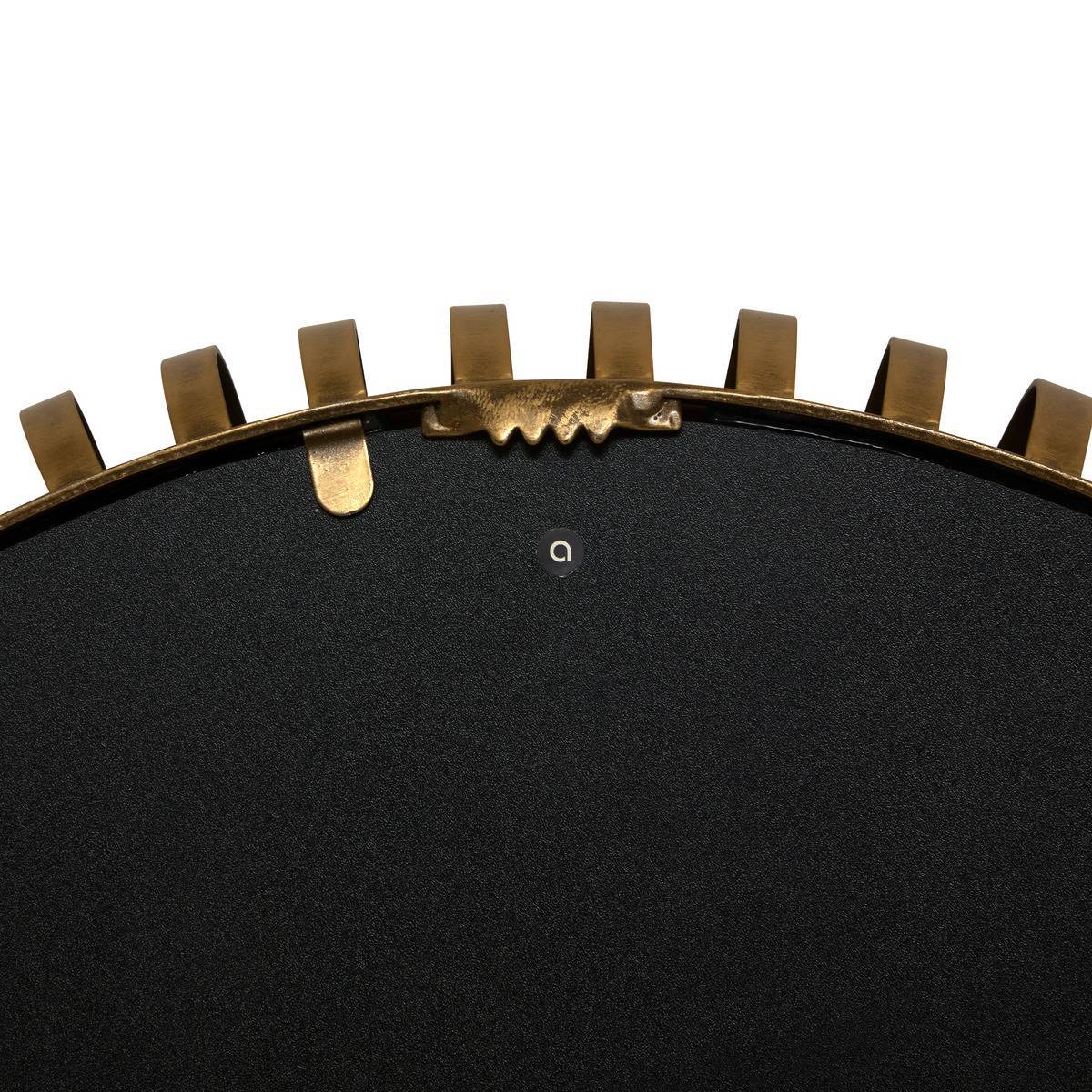 Atmosphera - Miroir rond Barrel D.61cm doré métallisé - Atmosphera Créateur d'intérieur - Image 5