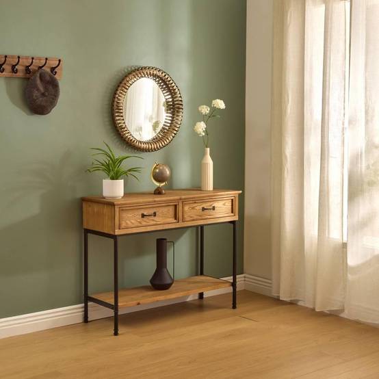 Atmosphera - Miroir rond Barrel D.61cm doré métallisé - Atmosphera Créateur d'intérieur - Image 4