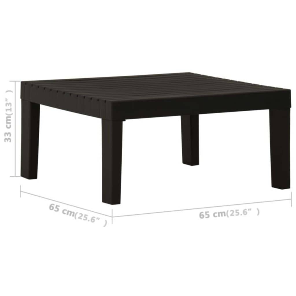 ComfortXL - Salon de jardin 4p Plastique avec Coussins pour Terrasse Balcon Gris – ComfortXL Outdoor Living - Image 10