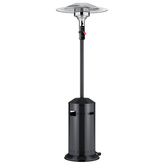 Favex - Parasol chauffant d'extérieur à gaz - FAVEX - Cosy Élégance Noir Ecoline - Prêt à l'emploi livré avec tuyau et détendeur - 12 m² - Image 10