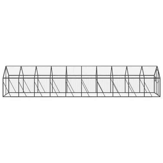 Volière Immense Aluminium Parcours Vol Anthracite 179x1000cm - ComfortXL Outdoor Living - Image 4