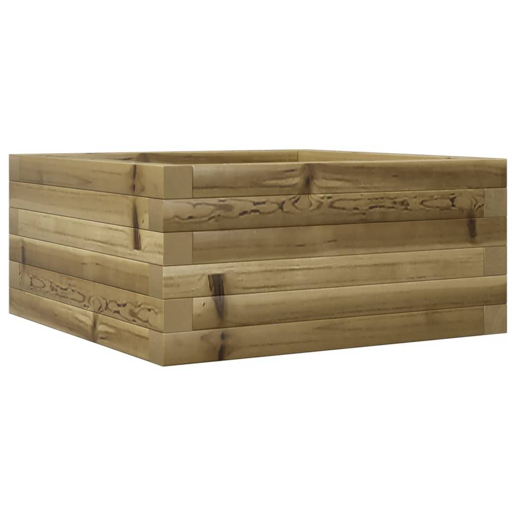 Maison Chic - Jardinière, Bac à fleurs, Pot de fleurs 50x50x23 cm bois de pin imprégné - Imagen 7
