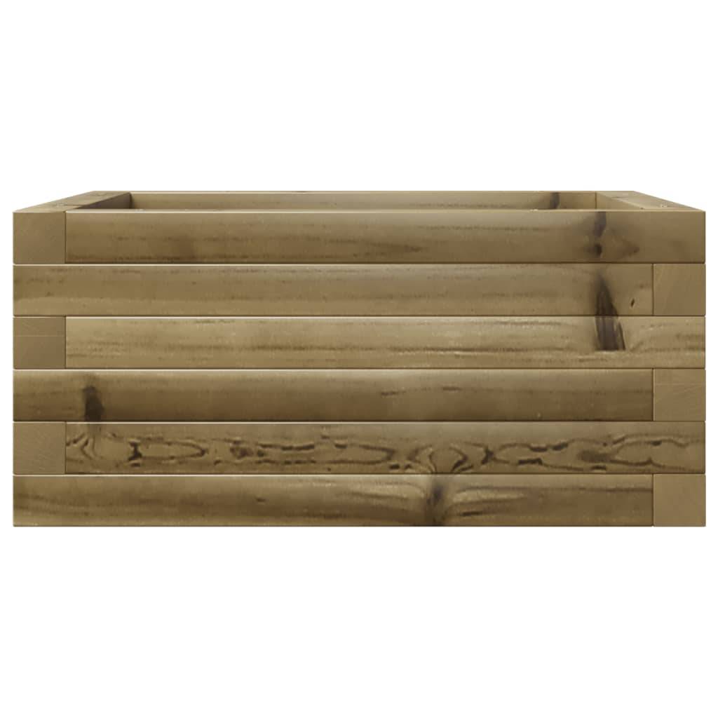Maison Chic - Jardinière, Bac à fleurs, Pot de fleurs 50x50x23 cm bois de pin imprégné - Imagen 6