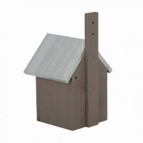 Esschert Design - Nichoir en bois pour mésange bleue - toit en zinc - Gris - Image 1