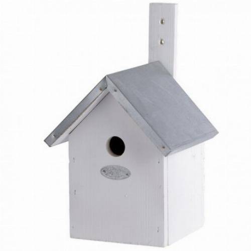 Esschert Design - Nichoir en bois pour mésange bleue - toit en zinc - Gris - Image 4
