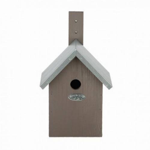 Esschert Design - Nichoir en bois pour mésange bleue - toit en zinc - Gris - Image 2