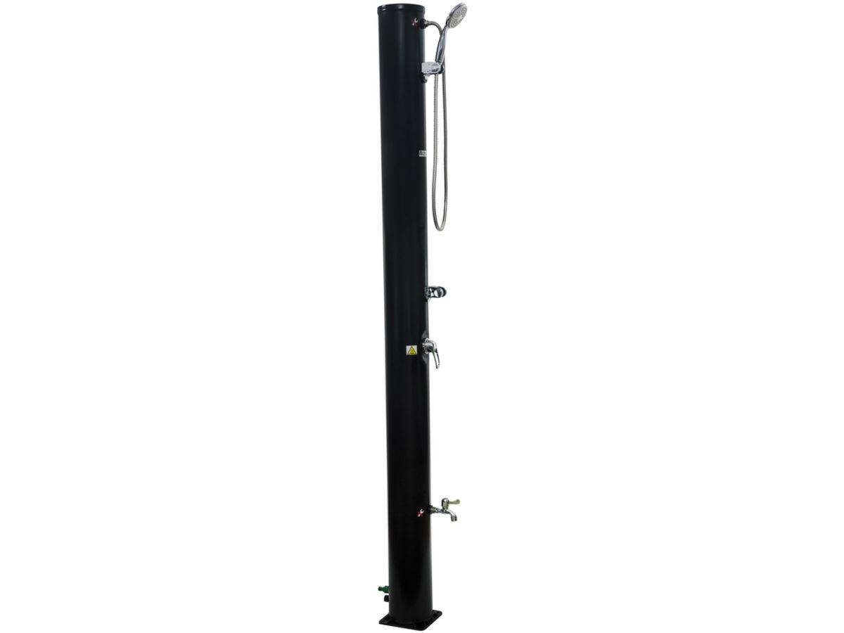 Douche Solaire Ronde Pvc "fresh 14" - 40l + Mitigeur Et Rince-pieds -habitat Et Jardin - Imagen 1