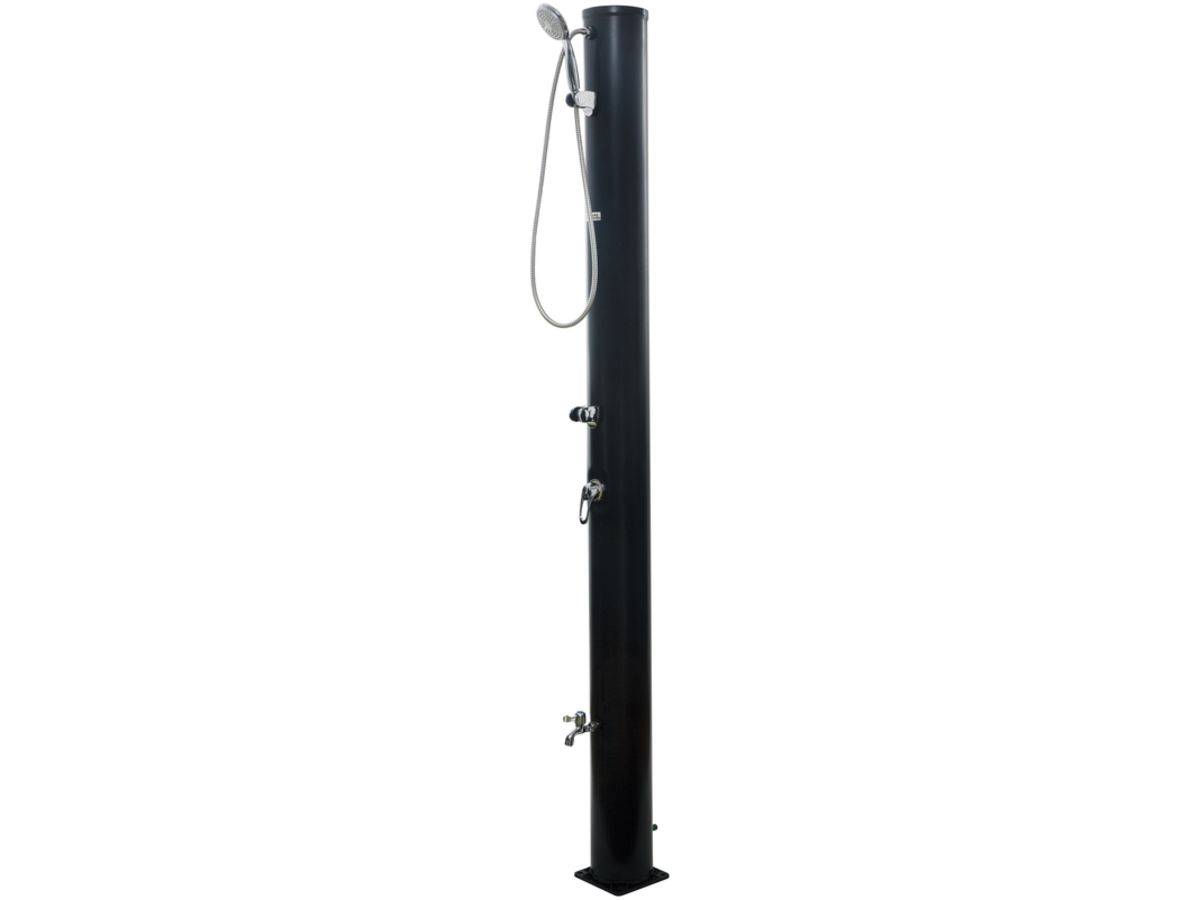 Douche Solaire Ronde Pvc "fresh 14" - 40l + Mitigeur Et Rince-pieds -habitat Et Jardin - Imagen 2